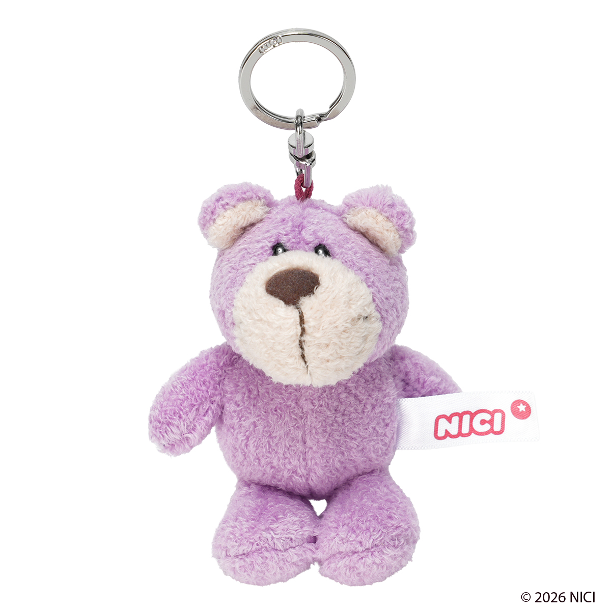 最大44% 6/1まで NICI ニキ リ・カラーベア 40周年 キーホルダー キーリング キーチャーム ぬいぐるみ かわいい レディース ブランド 10cm NICI Bean Bags | nici | 02