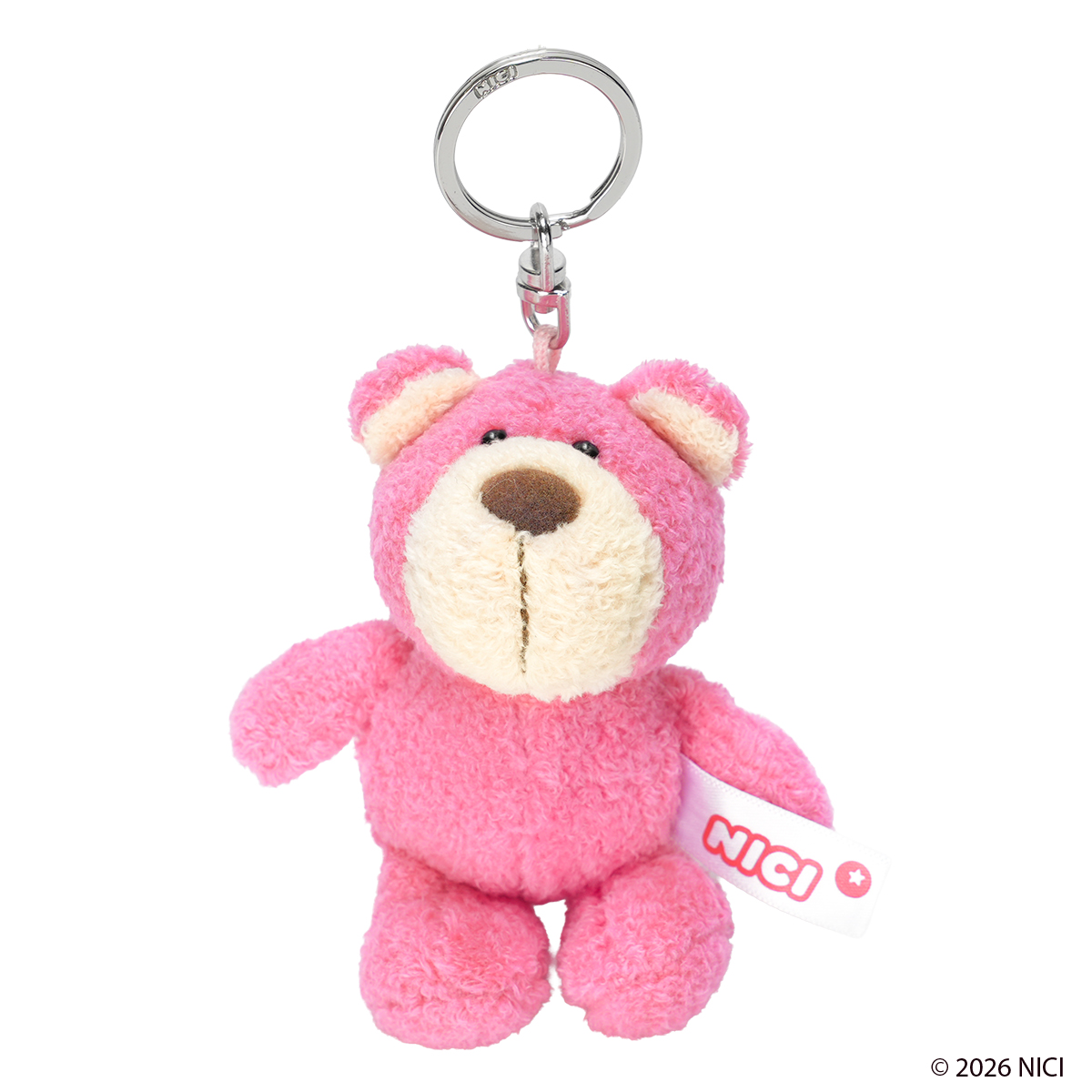 最大44% 6/1まで NICI ニキ リ・カラーベア 40周年 キーホルダー キーリング キーチャーム ぬいぐるみ かわいい レディース ブランド 10cm NICI Bean Bags | nici | 06