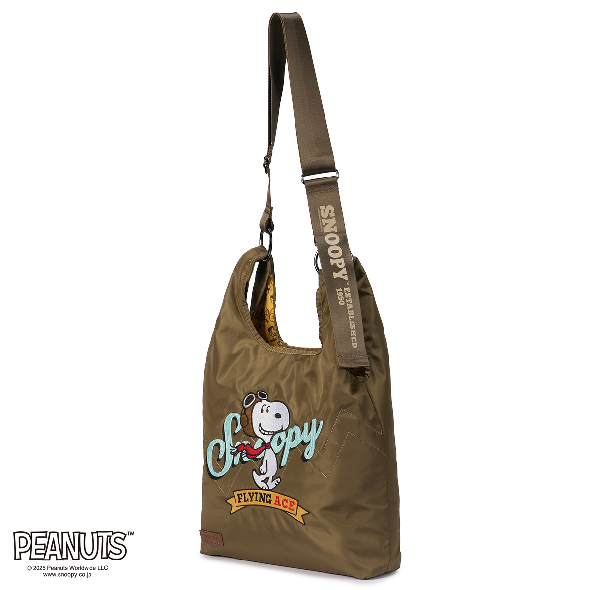 最大42% 12/28限定 アウトドアプロダクツ PEANUTS スヌーピー ショルダーバッグ トートバッグ レディース ブランド 斜めがけ A4 2WAY OUTDOOR PRODUCTS ODB032 | OUTDOOR PRODUCTS | 03