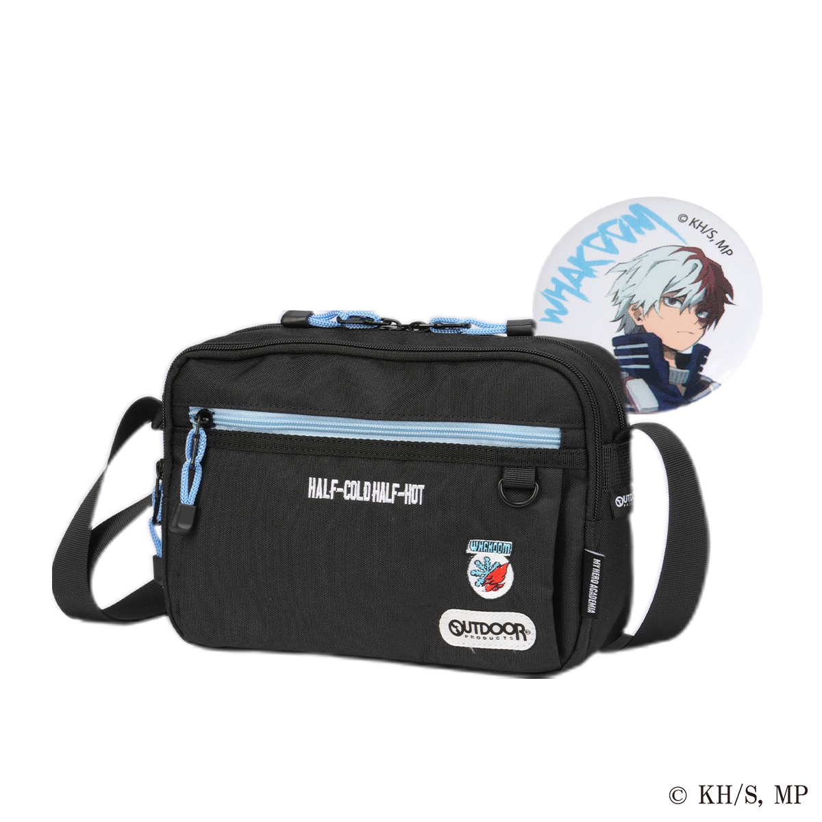 最大42% 1/18限定 アウトドアプロダクツ 僕のヒーローアカデミア ショルダーバッグ ブランド 軽量 小さめ ミニ 缶バッチ付き 2.3L OUTDOOR PRODUCTS ODHA01 | OUTDOOR PRODUCTS | 03