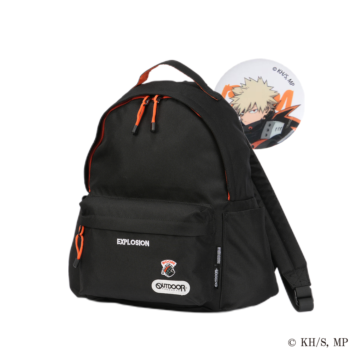 最大42% 1/19限定 アウトドアプロダクツ 僕のヒーローアカデミア リュック メンズ レディース ブランド 軽量 通学 20L A4 缶バッチ付き OUTDOOR PRODUCTS ODHA04 | OUTDOOR PRODUCTS | 02