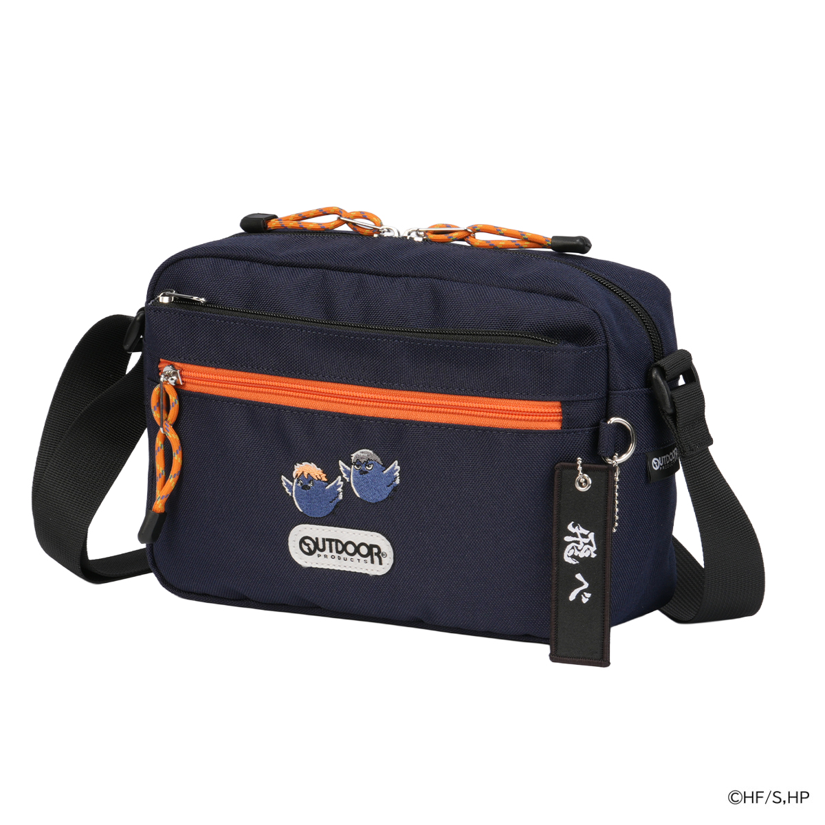 最大42% 1/19限定 アウトドアプロダクツ ハイキュー!! ショルダーバッグ メンズ レディース ブランド 軽量 小さめ 横型 ミニ A5 2.2L OUTDOOR PRODUCTS ODHQ101 | OUTDOOR PRODUCTS | 01