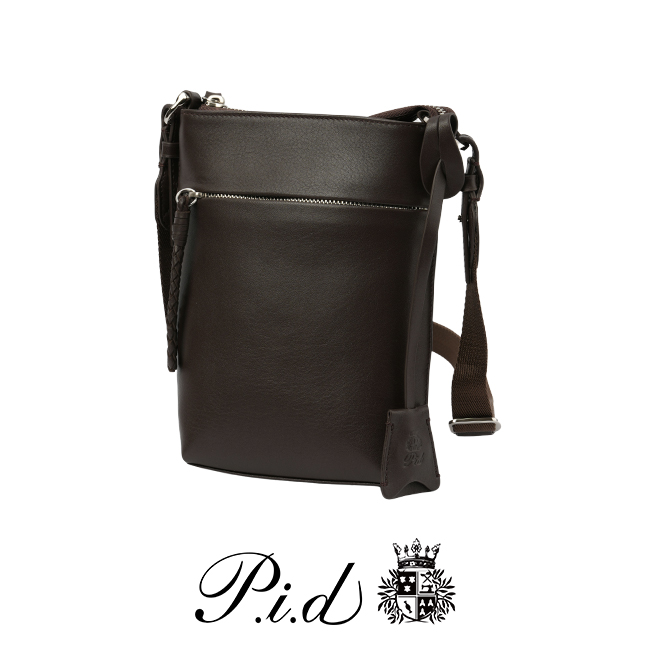 最大51% 12/26限定 p.i.d ピーアイディー ショルダーバッグ ショルダーポーチ メンズ ブランド レザー 本革 軽量 撥水 縦型 B6 エクリール PID Ecrire PAZ107 | P.I.D | 03