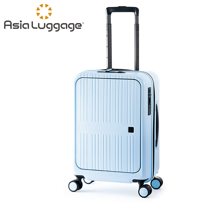 週末セール開催 アジアラゲージ ピタフラット スーツケース 機内持ち込み Sサイズ SS 37L フロントオープン ストッパー USB ALI PIF-8810-18 キャリーケース