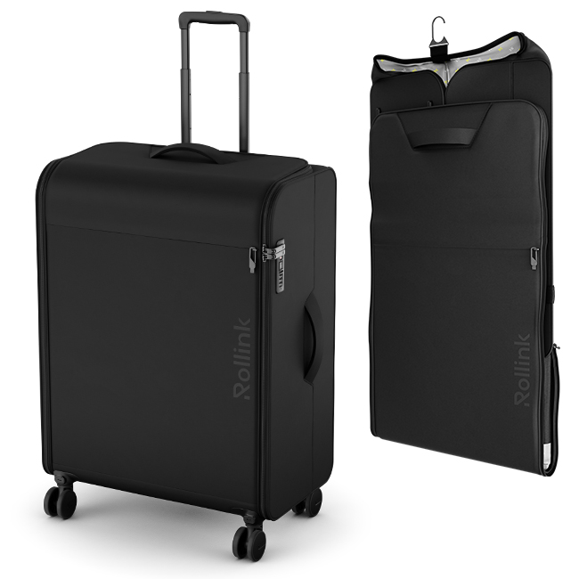 ローリンク スーツケース LLサイズ 100L 大型 大容量 軽量 折りたたみ 受託手荷物規定内 薄...
