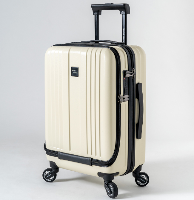 スーツケース 機内持ち込み 軽量 フロントオープン Sサイズ 39L 交換用キャスター機能 リージェントスクエア 1年保証｜selection｜04
