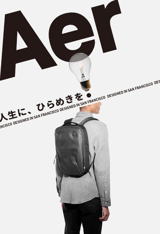 Aer SLIM PACK BLACK スリムパック エアー31011-