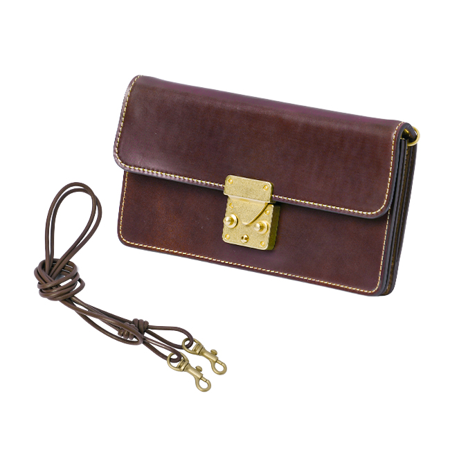 最大51% 1/11限定 SLOW スロウ バッグ 財布 長財布 コードバン ショルダーウォレット ポシェット 本革 馬革 日本製 SLOW Cordovan SO875P 在庫限り | SLOW(ファッション) | 03