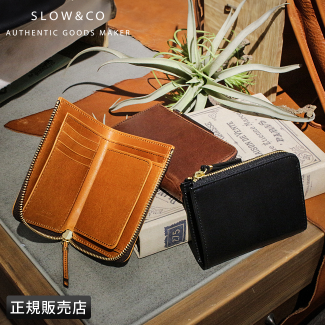 SLOW スロウ 財布 ミニ財布 ミニウォレット L字ファスナー