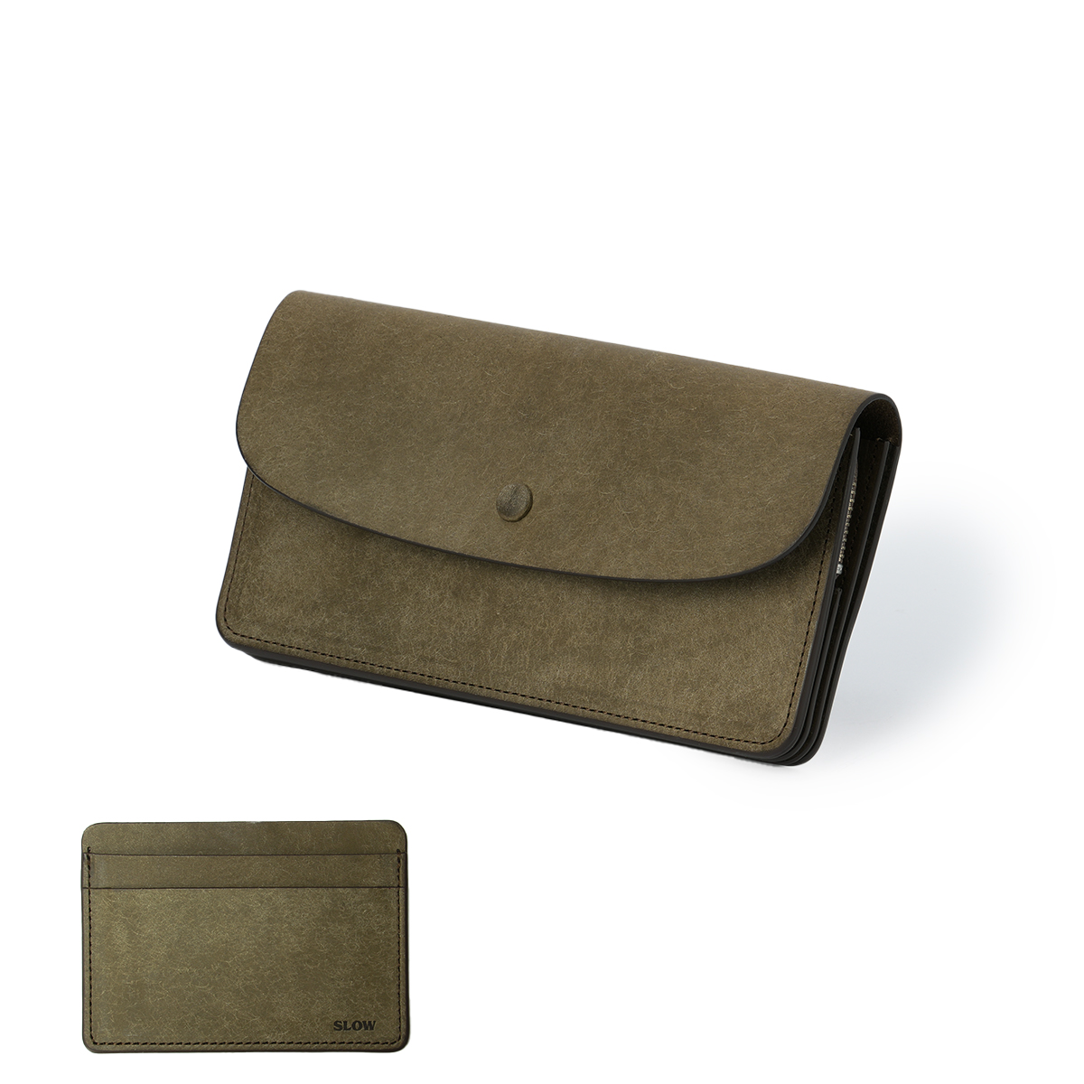 SLOW スロウ 長財布 メンズ レディース ブランド レザー 本革 日本製 薄い財布 ロングウォレット カードケース付属 プエブロ Pueblo SO900P | SLOW(ファッション) | 02
