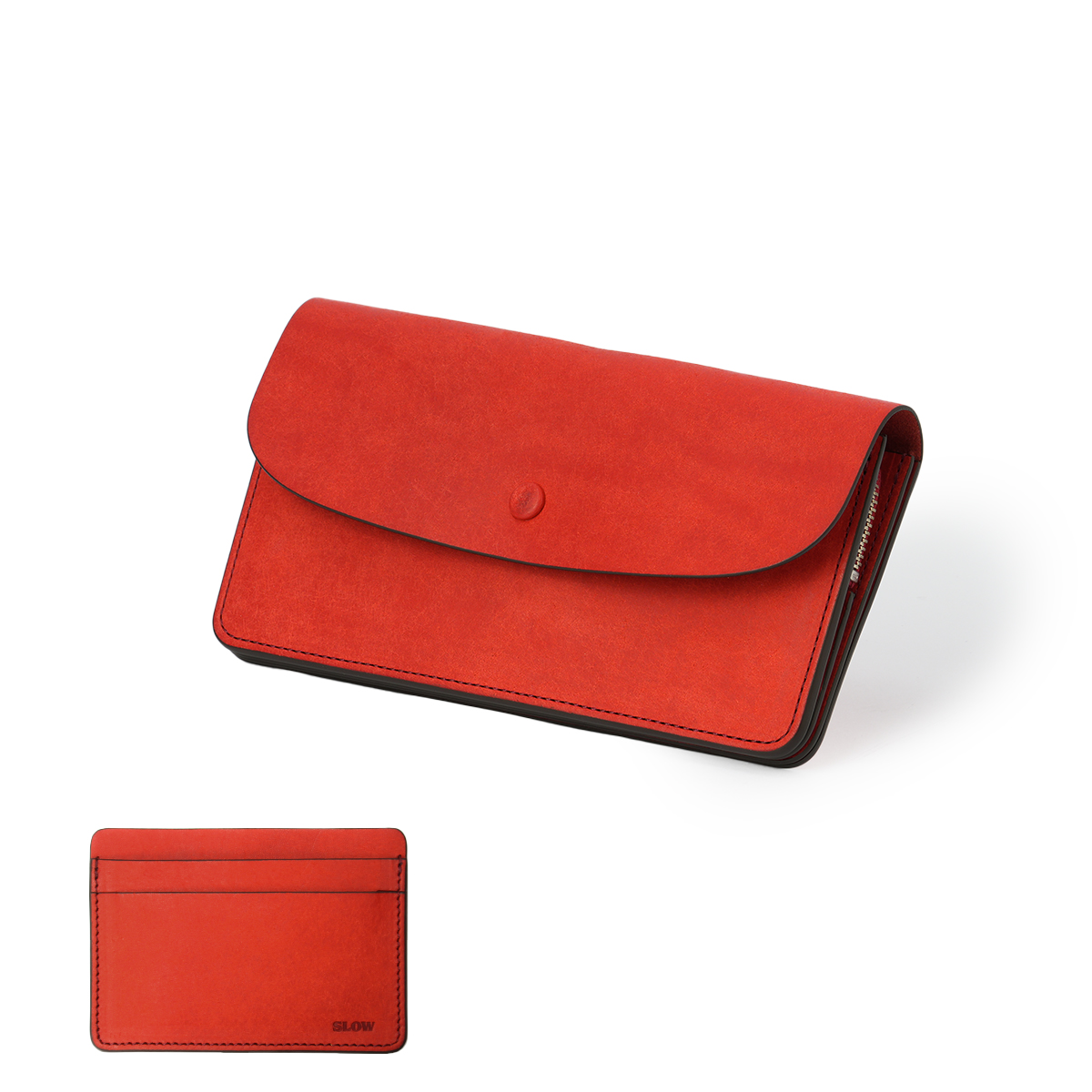 SLOW スロウ 長財布 メンズ レディース ブランド レザー 本革 日本製 薄い財布 ロングウォレット カードケース付属 プエブロ Pueblo SO900P | SLOW(ファッション) | 05