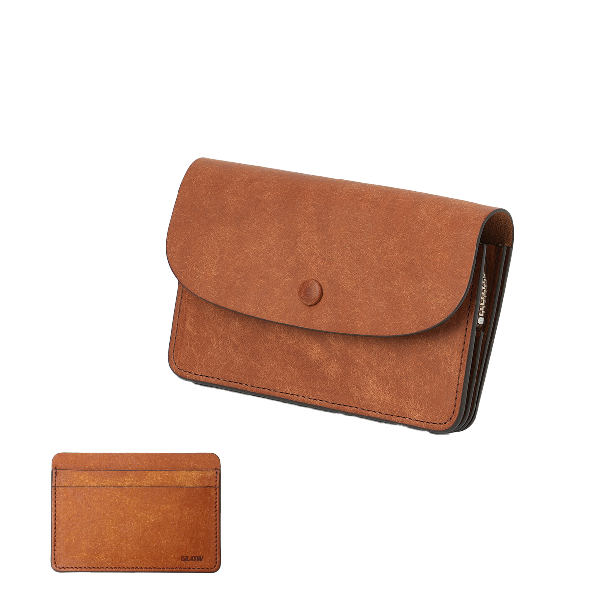 SLOW スロウ 二つ折り財布 ミドル財布 メンズ レディース ブランド レザー 本革 日本製 ミドルウォレット プエブロ Pueblo SO901P | SLOW(ファッション) | 04