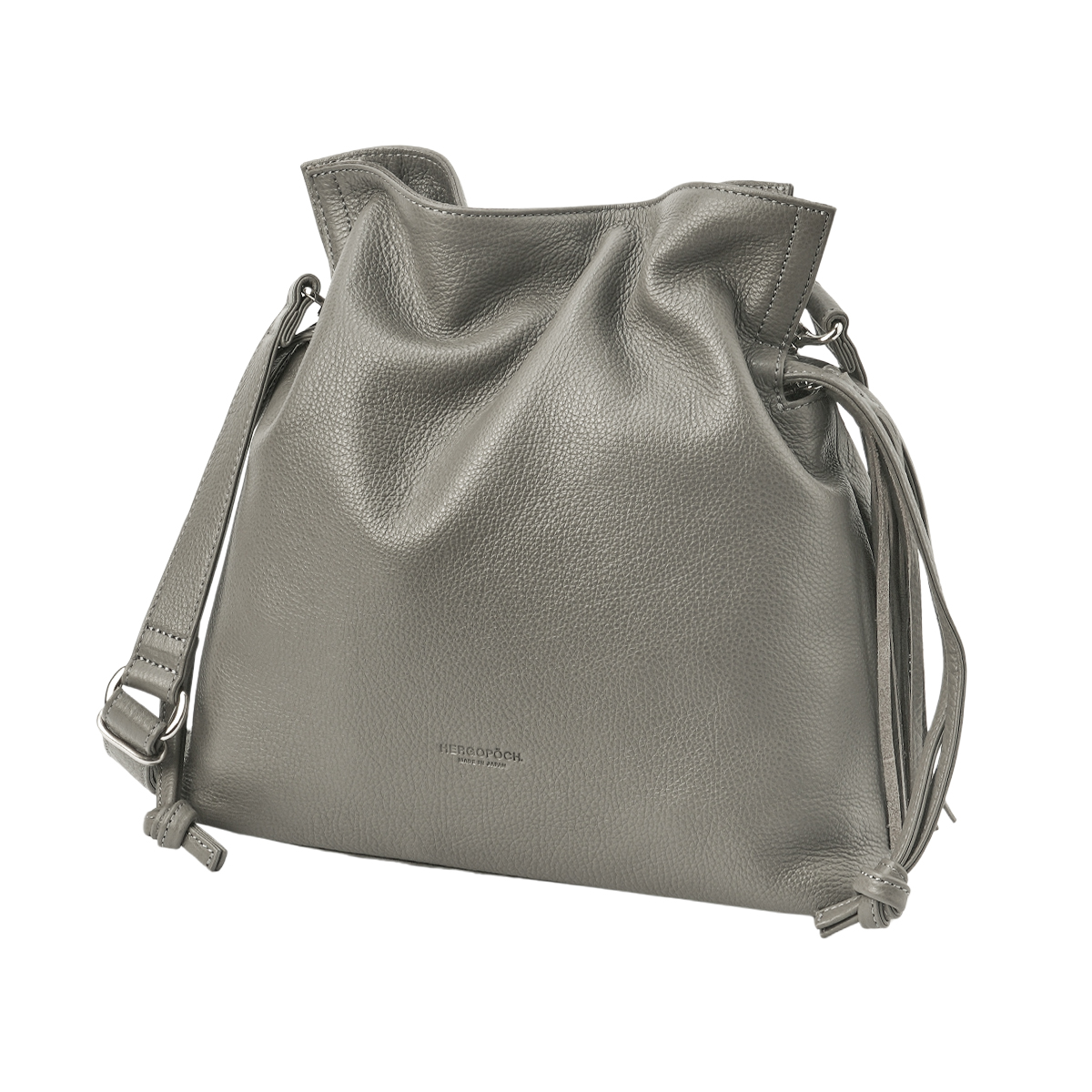 最大42% 1/19限定 エルゴポック ショルダーバッグ メンズ ブランド レザー 本革 軽量 日本製 斜めがけ 小さめ 巾着ショルダー HERGOPOCH TC-DS | HERGOPOCH | 02