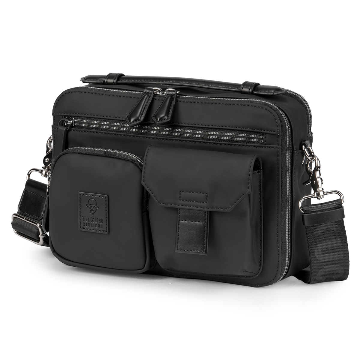 タケオキクチ ベルクロII ショルダーバッグ メンズ ブランド 斜めがけバッグ ミニ 小さめ TAKEO KIKUCHI VELCRO II 732123 | TAKEO KIKUCHI | 01