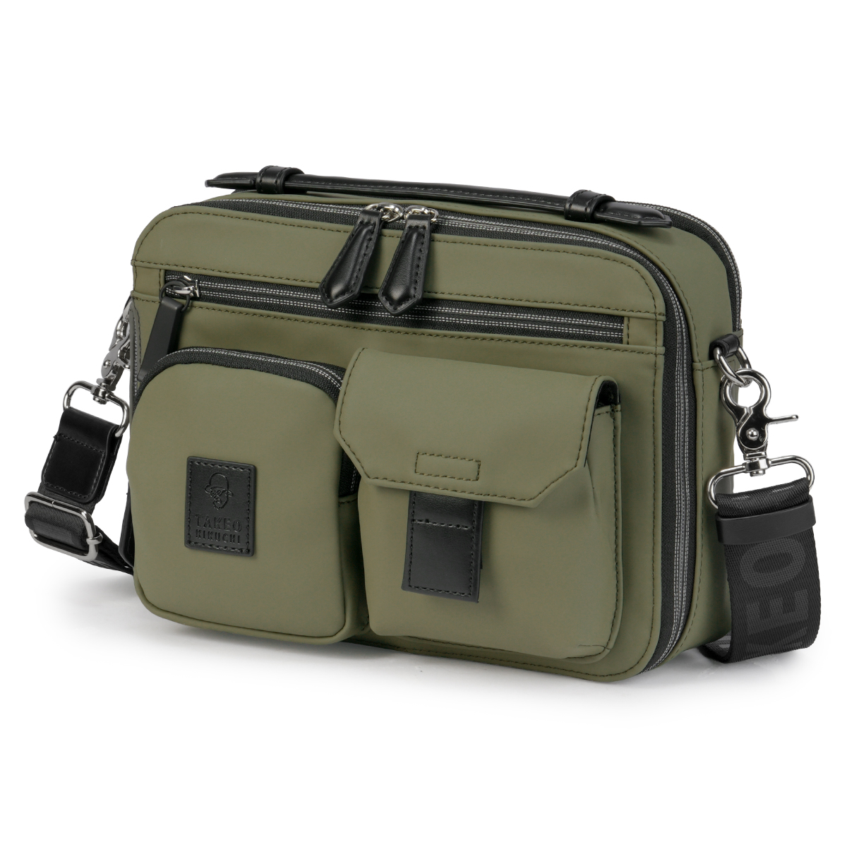 タケオキクチ ベルクロII ショルダーバッグ メンズ ブランド 斜めがけバッグ ミニ 小さめ TAKEO KIKUCHI VELCRO II 732123 | TAKEO KIKUCHI | 02