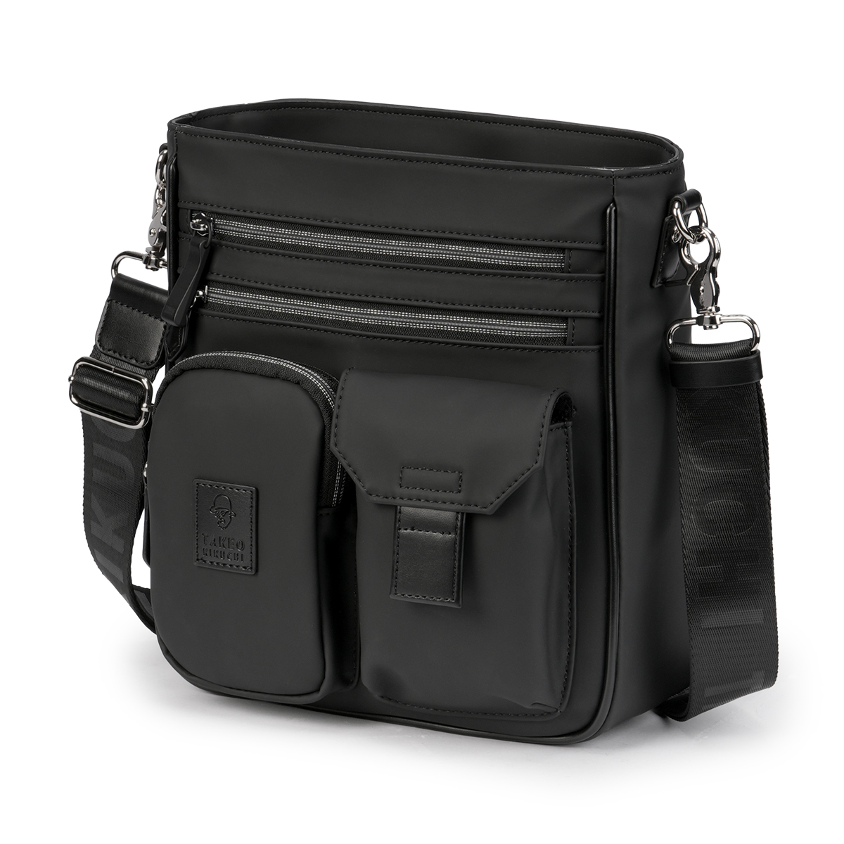 タケオキクチ ベルクロII ショルダーバッグ メンズ ブランド 斜めがけバッグ ミニ 小さめ TAKEO KIKUCHI VELCRO II 732124 | TAKEO KIKUCHI | 01