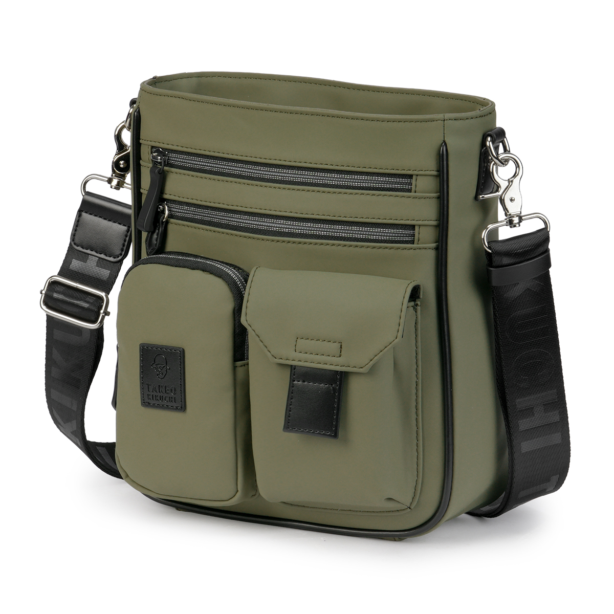 タケオキクチ ベルクロII ショルダーバッグ メンズ ブランド 斜めがけバッグ ミニ 小さめ TAKEO KIKUCHI VELCRO II 732124 | TAKEO KIKUCHI | 02