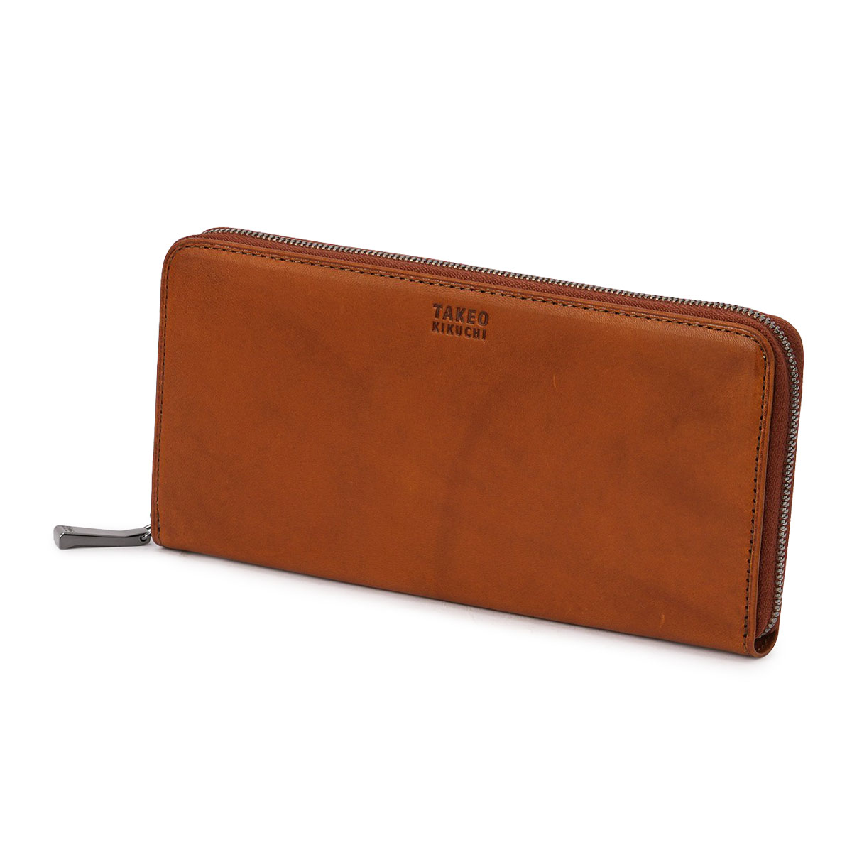 タケオキクチ 長財布 メンズ ブランド レザー 本革 大容量 ラウンドファスナー ロングウォレット 40周年 ヘリテージ TAKEO KIKUCHI 740606 | TAKEO KIKUCHI | 03
