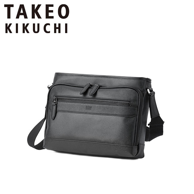 最大36% 6/6限定 タケオキクチ ショルダーバッグ メンズ ブランド 横型 TAKEO KIKU...