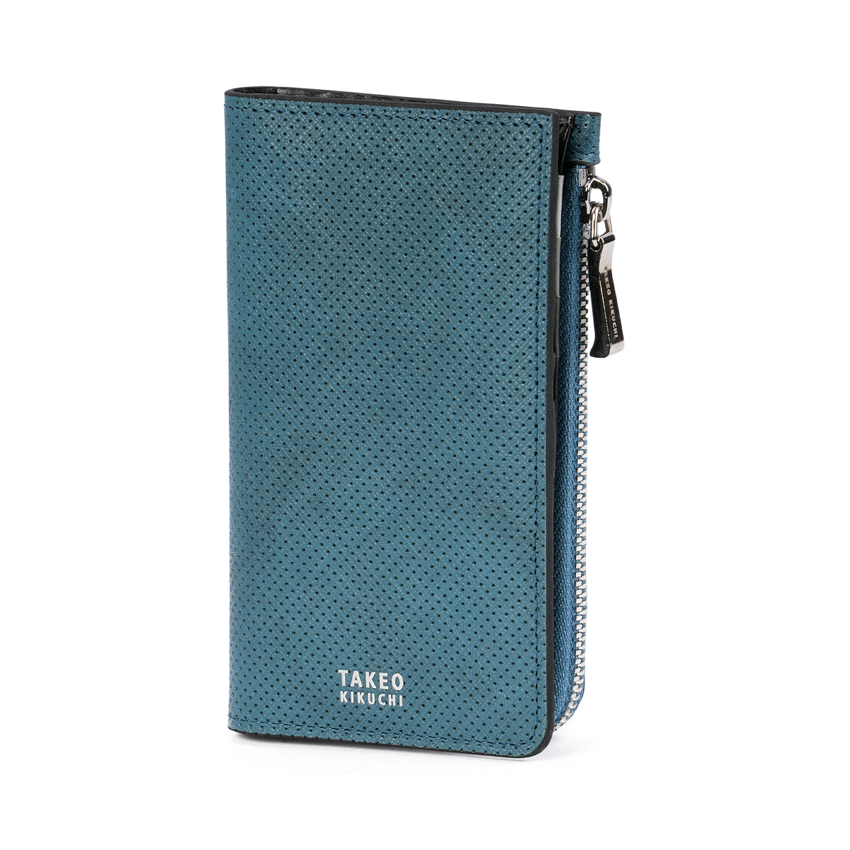 タケオキクチ カードケース 名刺入れ メンズ ブランド レザー 本革 小銭入れ ミニ財布 L字ファスナー TAKEO KIKUCHI ORFENO 752601 | TAKEO KIKUCHI | 03