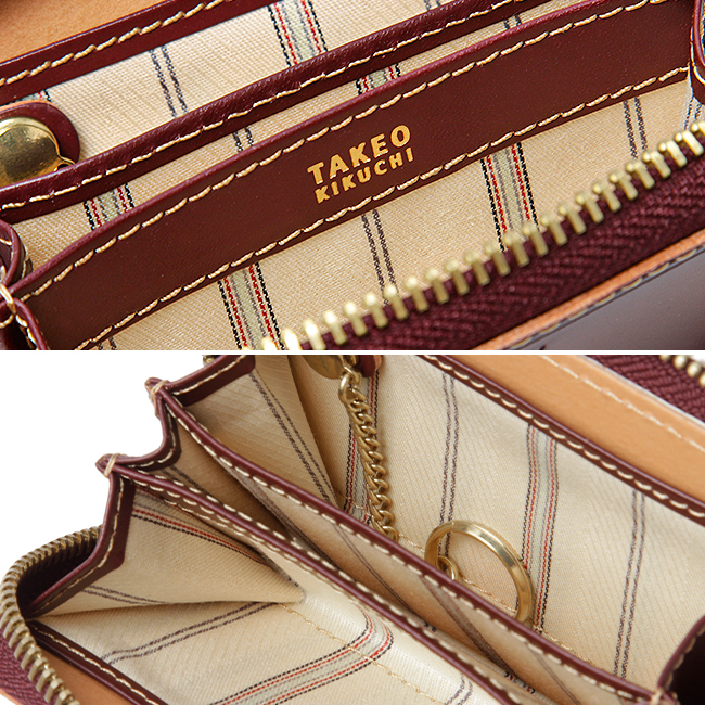タケオキクチ シグマ パス/カードケース兼用 小銭入れ BOX型 No