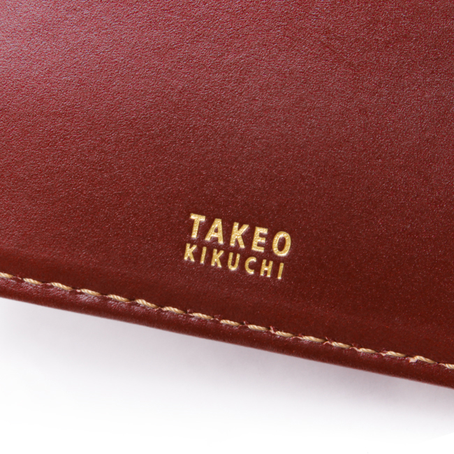 正規取扱店】タケオキクチ サーフェイス 二つ折り財布 TAKEO