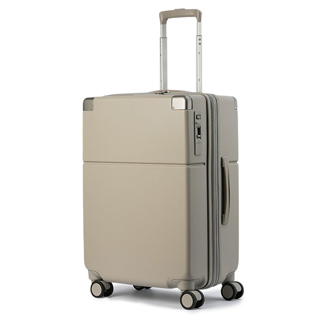 タケオキクチ スーツケース Mサイズ 55L/64L 拡張機能付き ストッパー付き 静音 TAKEO...