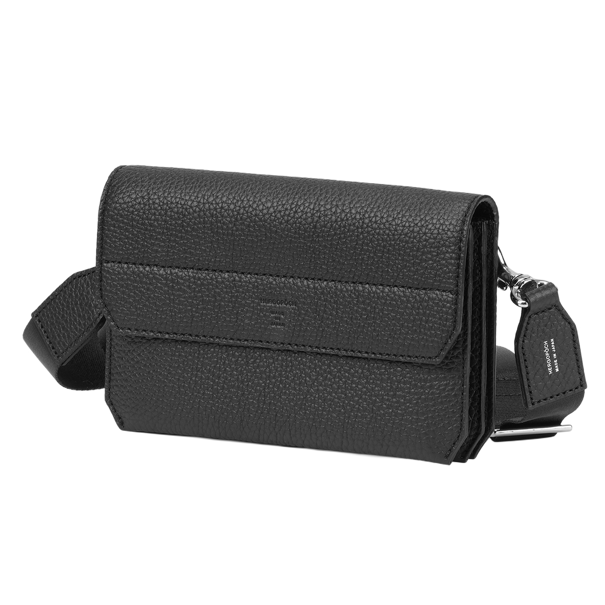 最大44% 4/17から エルゴポック トリヨンラグーン ミニショルダーバッグ スリム 本革 シュリンクレザー 日本製 HERGOPOCH TL-TMS | HERGOPOCH | 01