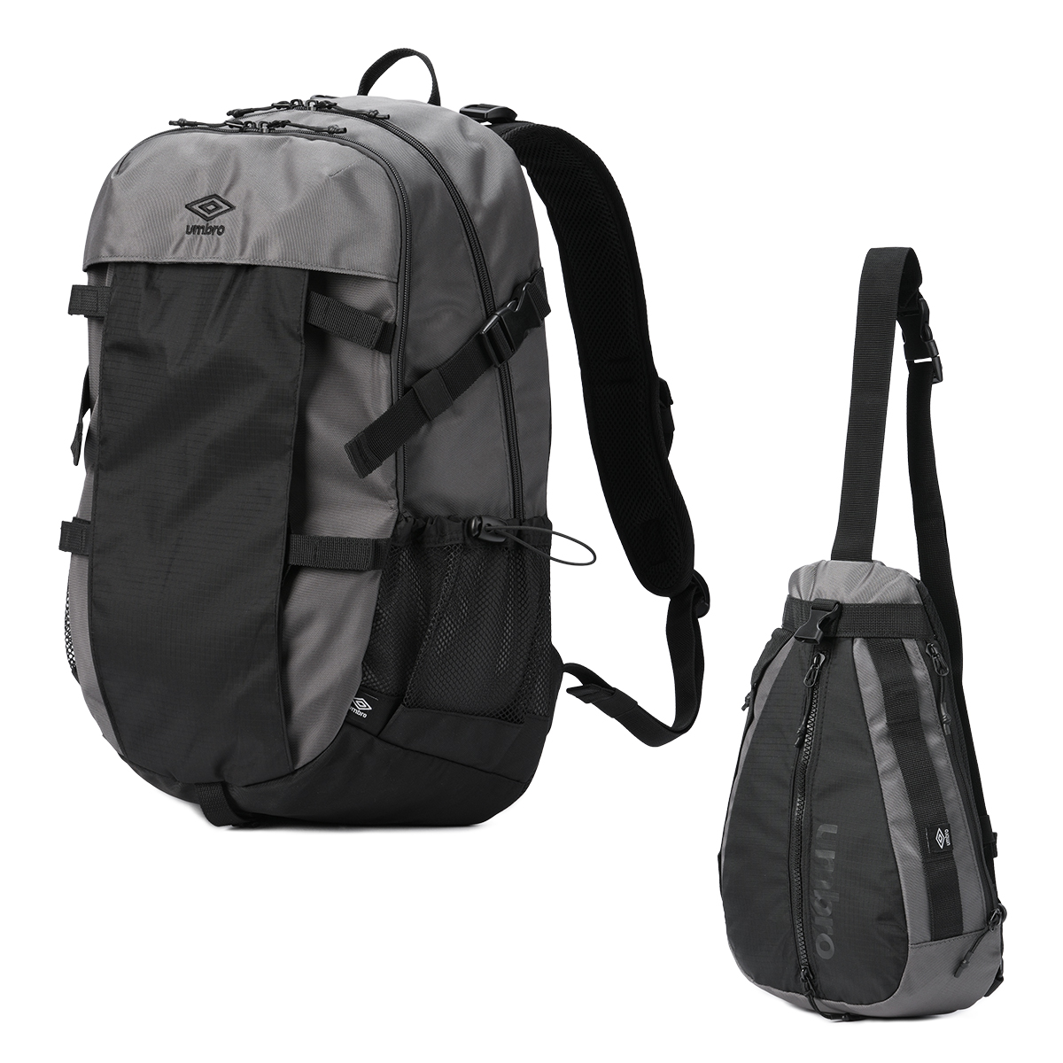 最大50% 2/15限定 アンブロ リュック 22L/25L 軽量 男子 女子 中学生 高校生 黒 通学 部活 ボディバッグ スクールバッグ A4 B4 リヴラメント UMBRO 70767 | umbro | 02