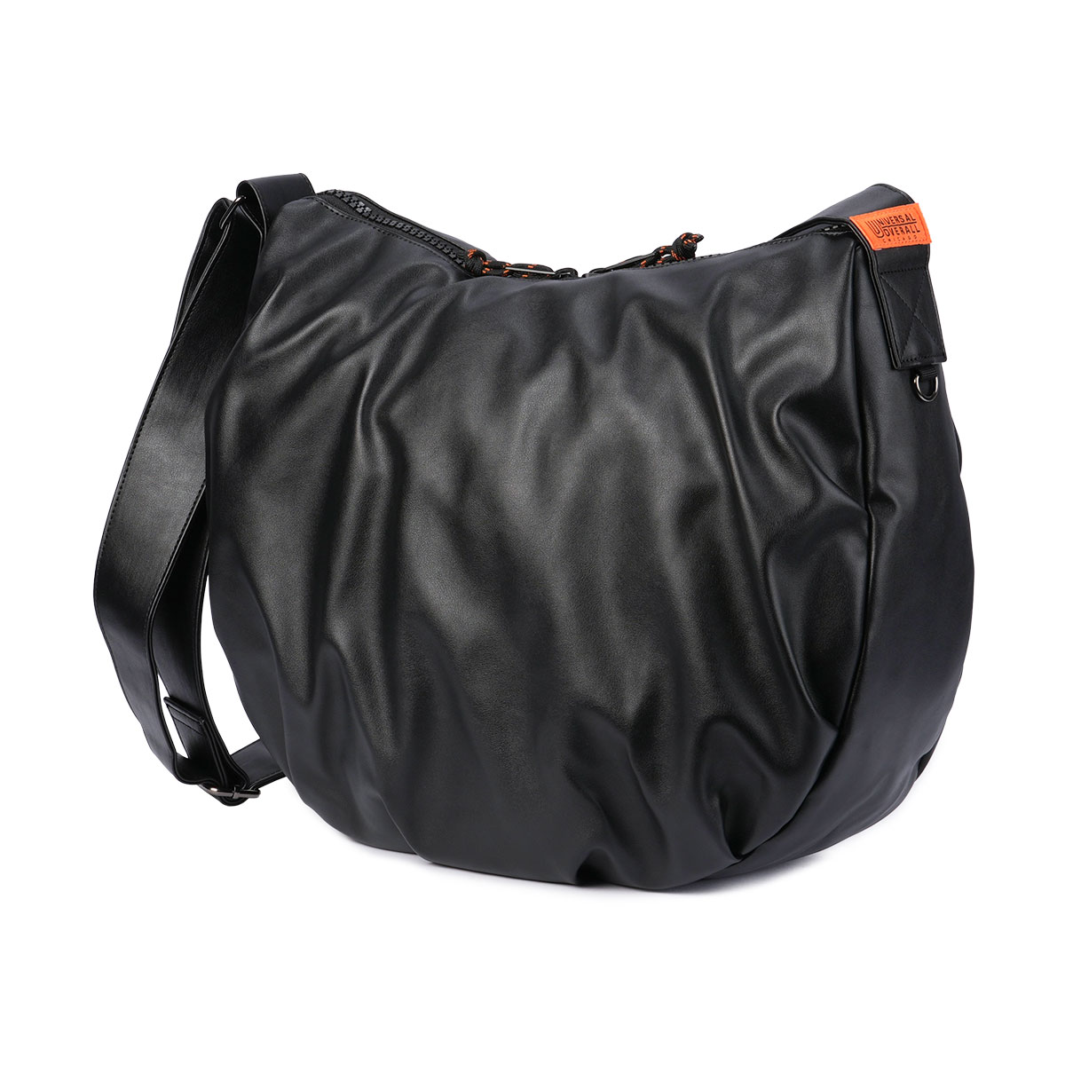 商品レビューで+5%｜ユニバーサルオーバーオール ショルダーバッグ メンズ レディース 大容量 三日月型 16L A4 B4 UNIVERSAL OVERALL UVO-221 UNIVERSAL OVERALL（ユニバーサルオーバーオール） 最大51% 1/13限定
