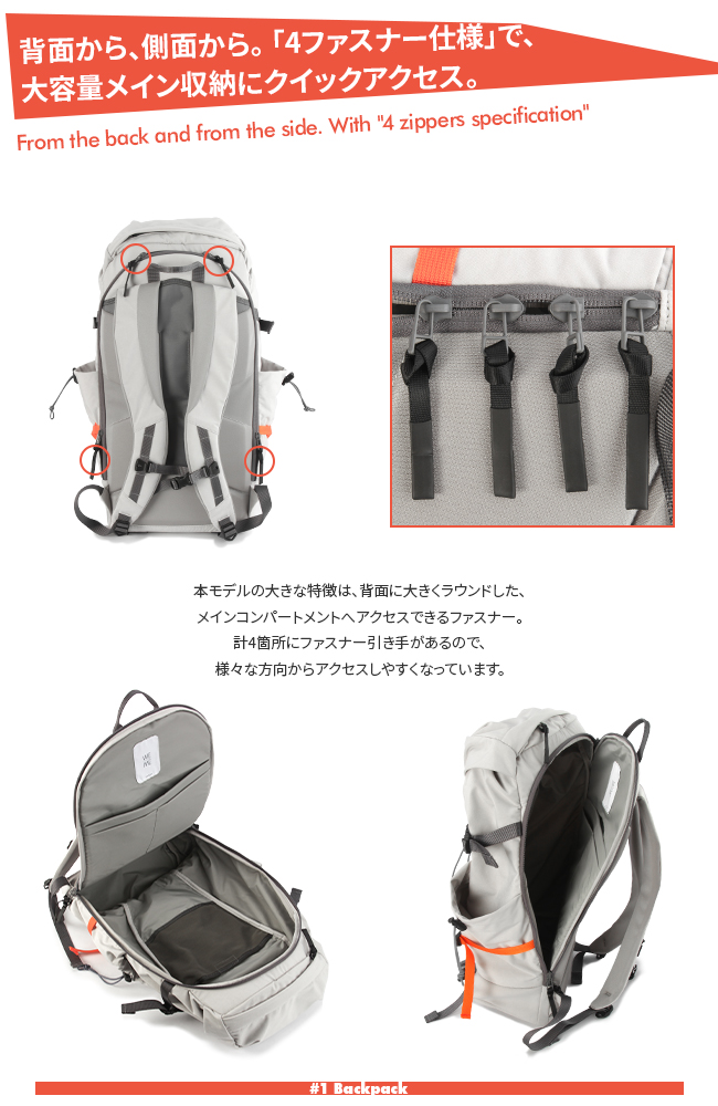 最大50% 1/5限定 ウィーミー バックパック リュック 20L 軽量 軽い