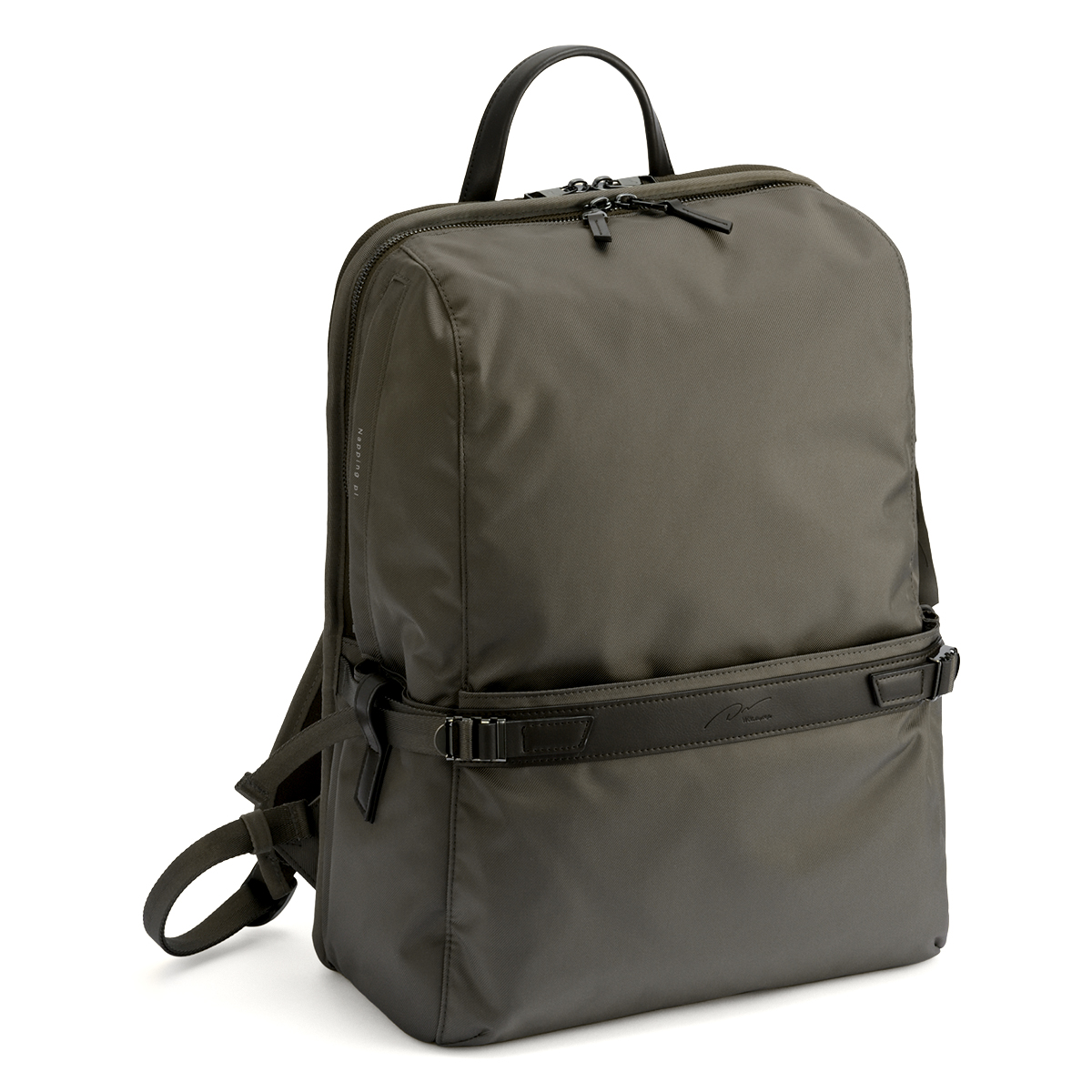 最大37% 3/18限定 ダブルアンドデイナイト ビジネスリュック レディース ブランド 軽量 大容量 PC収納 スクエア ビジネスバッグ リッカ2 W＆.Day/Night 19153 | ブランド登録なし | 02