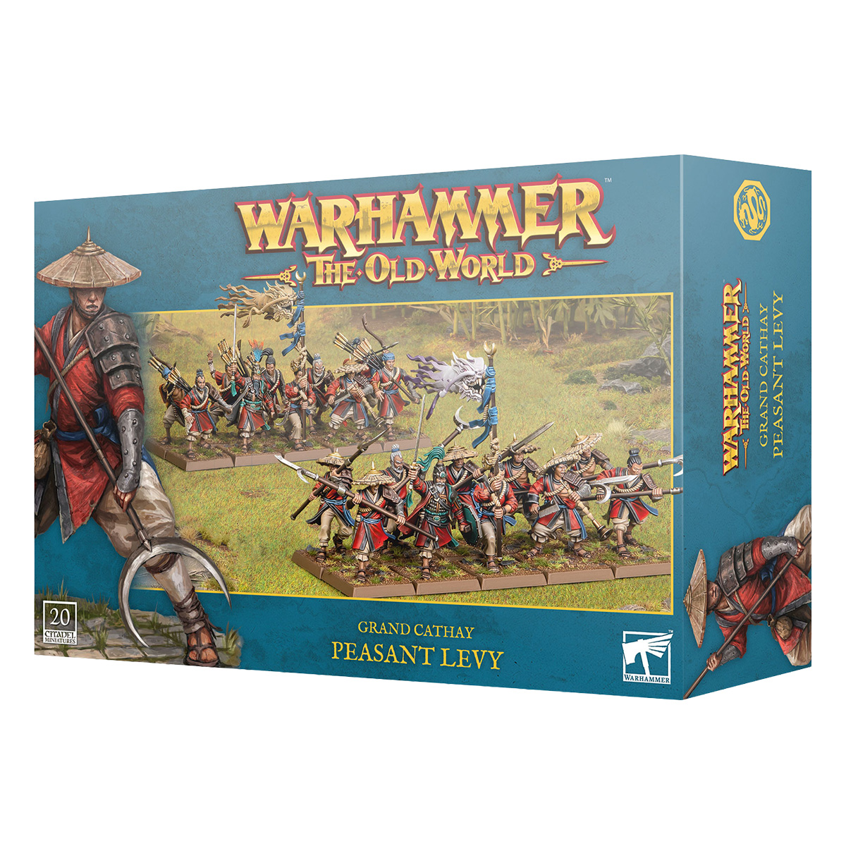 Warhammer: The Old World、グランドキャセイミニチュア製品 ウォーハンマー ザ オールドワールド グランドキャセイ：ピーザント