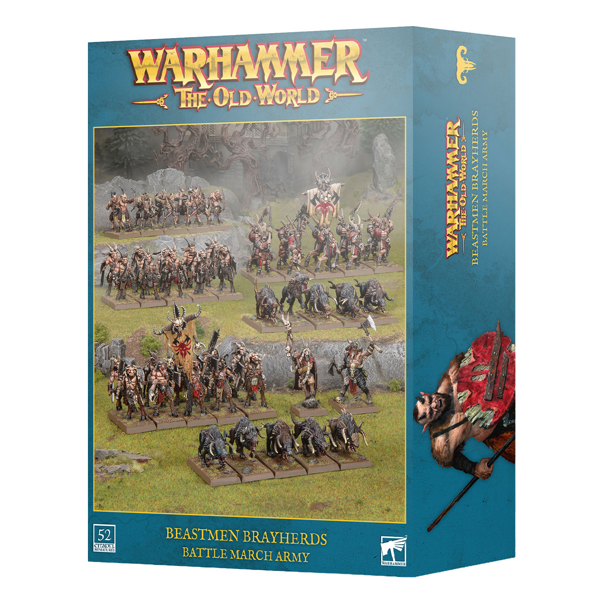 ウォーハンマー ザ・オールドワールド ビーストマン・ブレイハード：バトルマーチアーミー WARHAMMER The Old World 08-112 | ブランド登録なし | 01