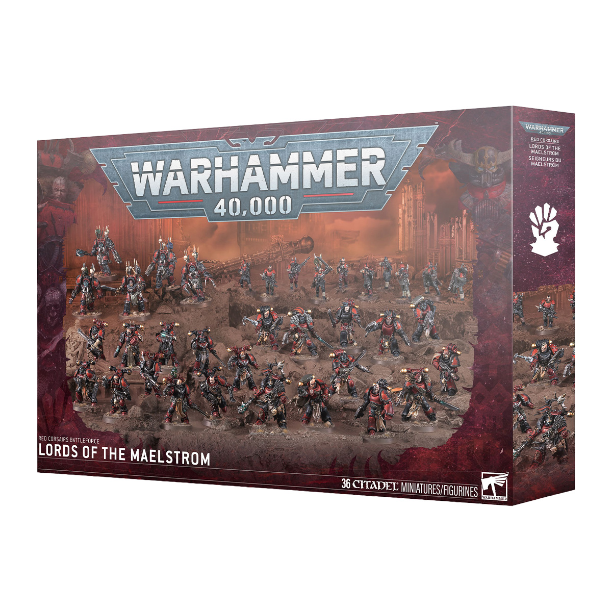 ウォーハンマー 40000 レッドコルセア 渦の支配者 WARHAMMER 40k RED
