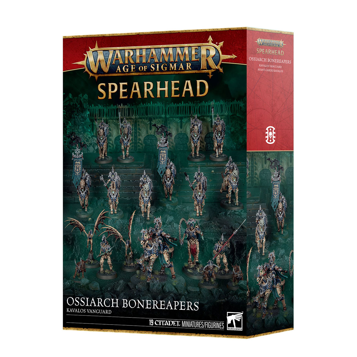 ウォーハンマー エイジ・オヴ・シグマー AoS スピアヘッド オシアーク・ボーンリーパー：カヴァロス先鋒隊 WARHAMMER AGE OF SIGMAR 70-943 | ブランド登録なし | 01