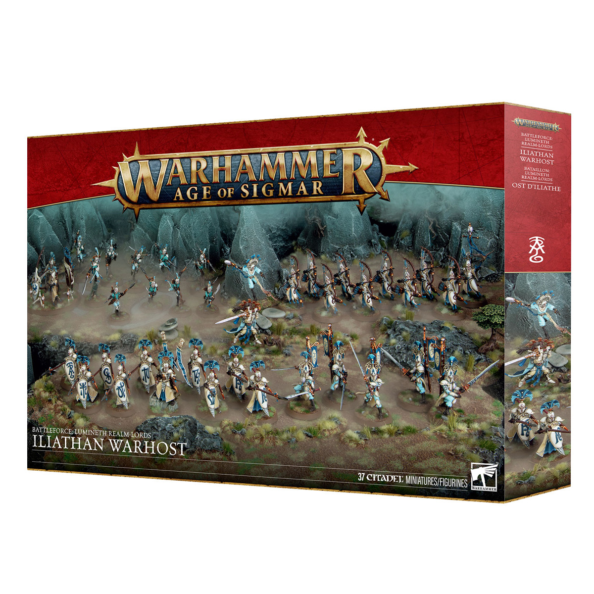 ウォーハンマー エイジ・オヴ・シグマー AoS バトルフォース ルミネス・レルムロード：イリアタの戦兵団 WARHAMMER AGE OF SIGMAR 87-42 | ブランド登録なし | 01