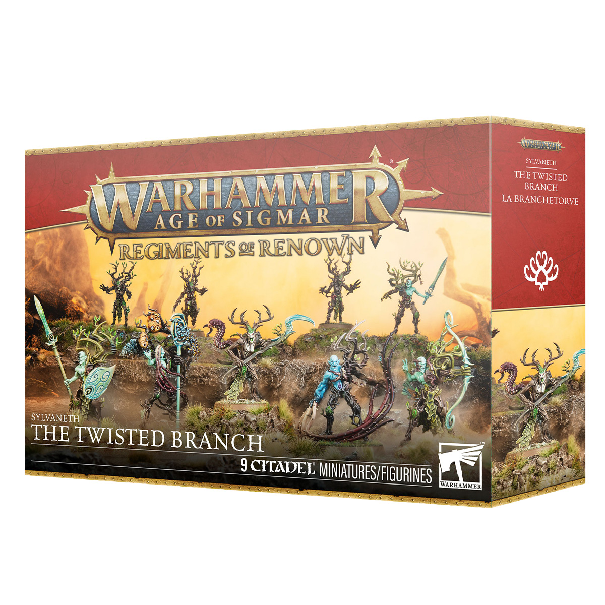 ウォーハンマー エイジ・オヴ・シグマー シルヴァネス 名高き連隊：ねじれた樹枝 WARHAMMER AGE OF SIGMAR 92-53 | ブランド登録なし | 01