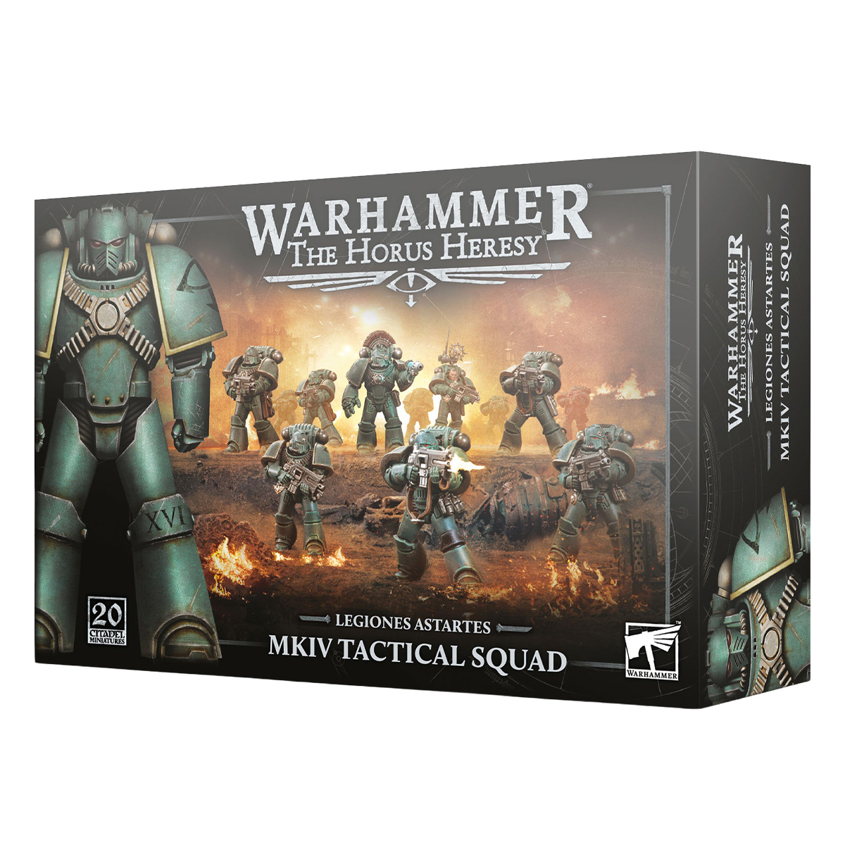 ウォーハンマー ザ・ホルス・ヘレシー レギオネス・アスタルテス：MkIV タクティカル・スカッド WARHAMMER LEGIONES ASTARTES：MKIV TACTICAL SQUAD 31-172 | ブランド登録なし | 01