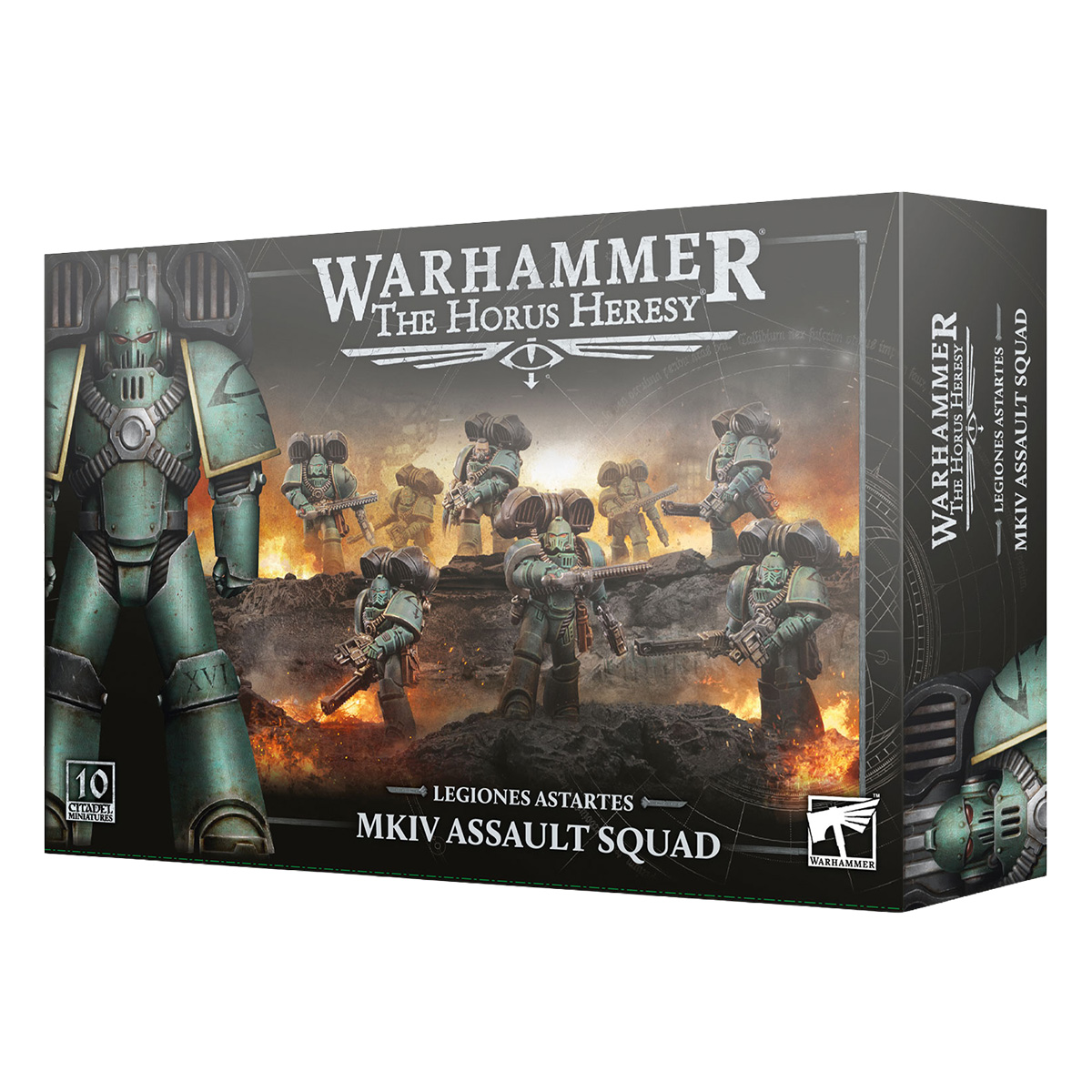 ウォーハンマー ザ・ホルス・ヘレシー レギオネス・アスタルテス：MkIV アサルト・スカッド WARHAMMER LEGIONES ASTARTES：MKIV ASSAULT SQUAD 31-174 | ブランド登録なし | 01