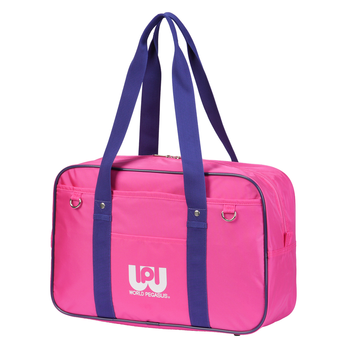 最大41% 1/15限定 ワールドペガサス ワッペ スクバ スクールバッグ 通学 女子 中学生 高校生 女子高生 軽量 肩掛け A4 19L サブバッグ WORLD PEGASUS WP002 | ワールドペガサス | 04