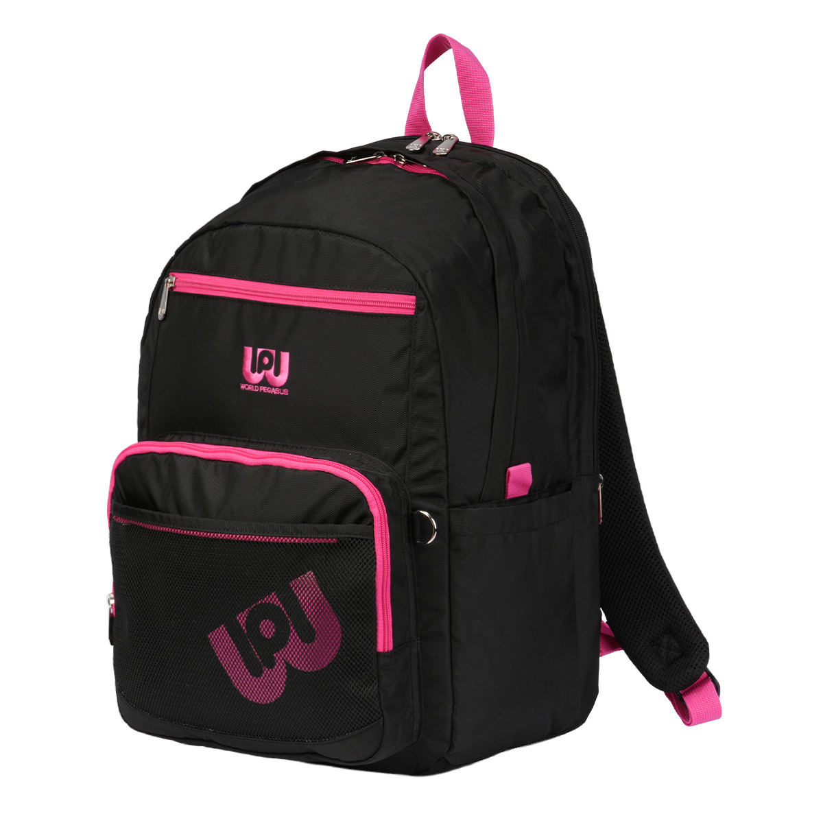 最大42% 1/13限定 ワールドペガサス ワッペ リュック 32L 大容量 軽量 女子 中学生 高校生 黒 通学 部活 大きめ スクールバッグ A4 クイン WORLD PEGASUS WP003 | ワールドペガサス | 01