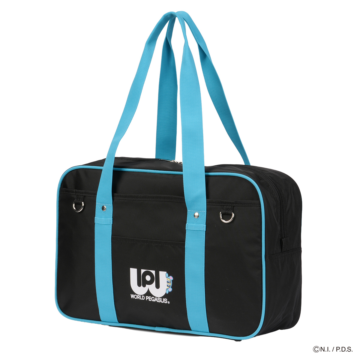 最大42% 1/13限定 ワールドペガサス ワッペ スクバ スクールバッグ エンジェルブルー ナカムラくん 通学 女子 中学生 高校生 女子高生 WORLD PEGASUS WPAB001 | ワールドペガサス | 01