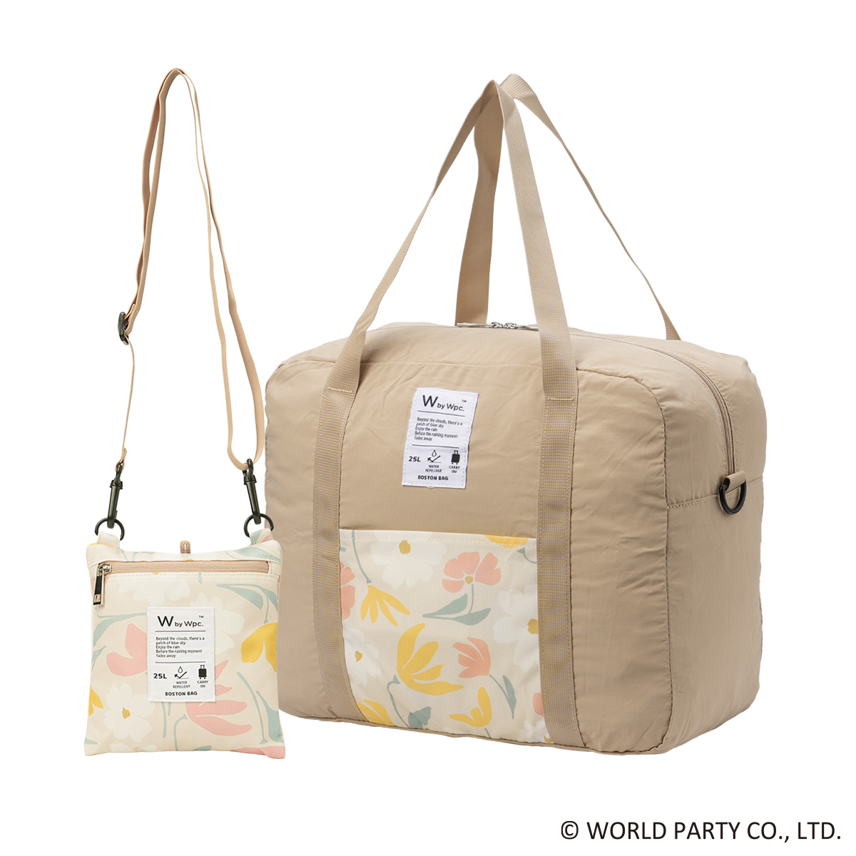 Wpc. 最大32% 4/27限定 Patterns ダブリュピーシー 3WAYボストン