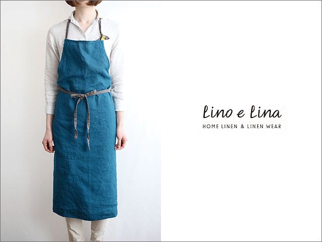 Lino e Lina（リーノエリーナ） フルエプロン マノン