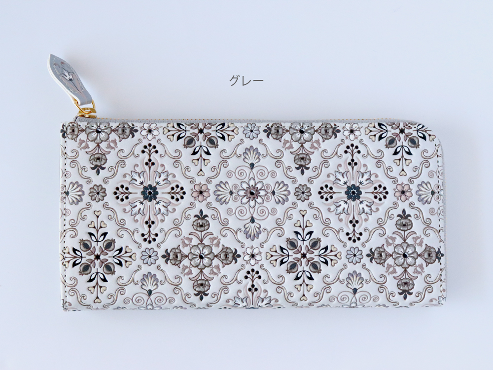 ⭐️あと1点！最終値下げ 新品 浅草文庫 L字ファスナー長財布 シルクロード 浅草文庫 シルクロードL字ファスナー長財布 ピンク : インテリア雑貨