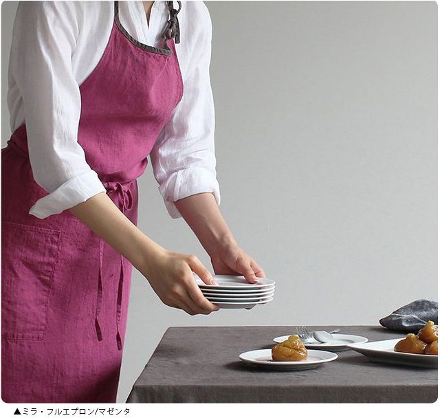 Lino e Lina（リーノエリーナ） フルエプロン マノン・タロッコ : 雑貨