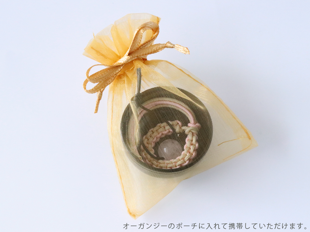 オトノスイッチ 久乗おりん 組紐座 山口久乗 カーネリアン