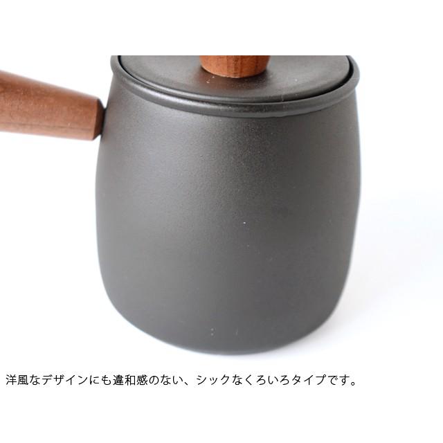 宮崎製作所 ( Miyaco ) 茶き 急須( 小 ) 380ml ( ざらめ / くろいろ / シルバー )|selectpenguin|11