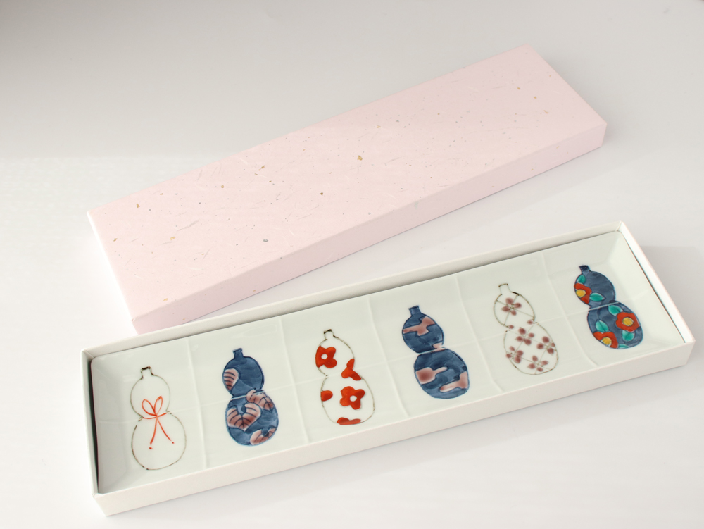 長角皿 伊万里ひょうたん 徳永製陶所 徳七窯 27cm 電子レンジ 食洗器